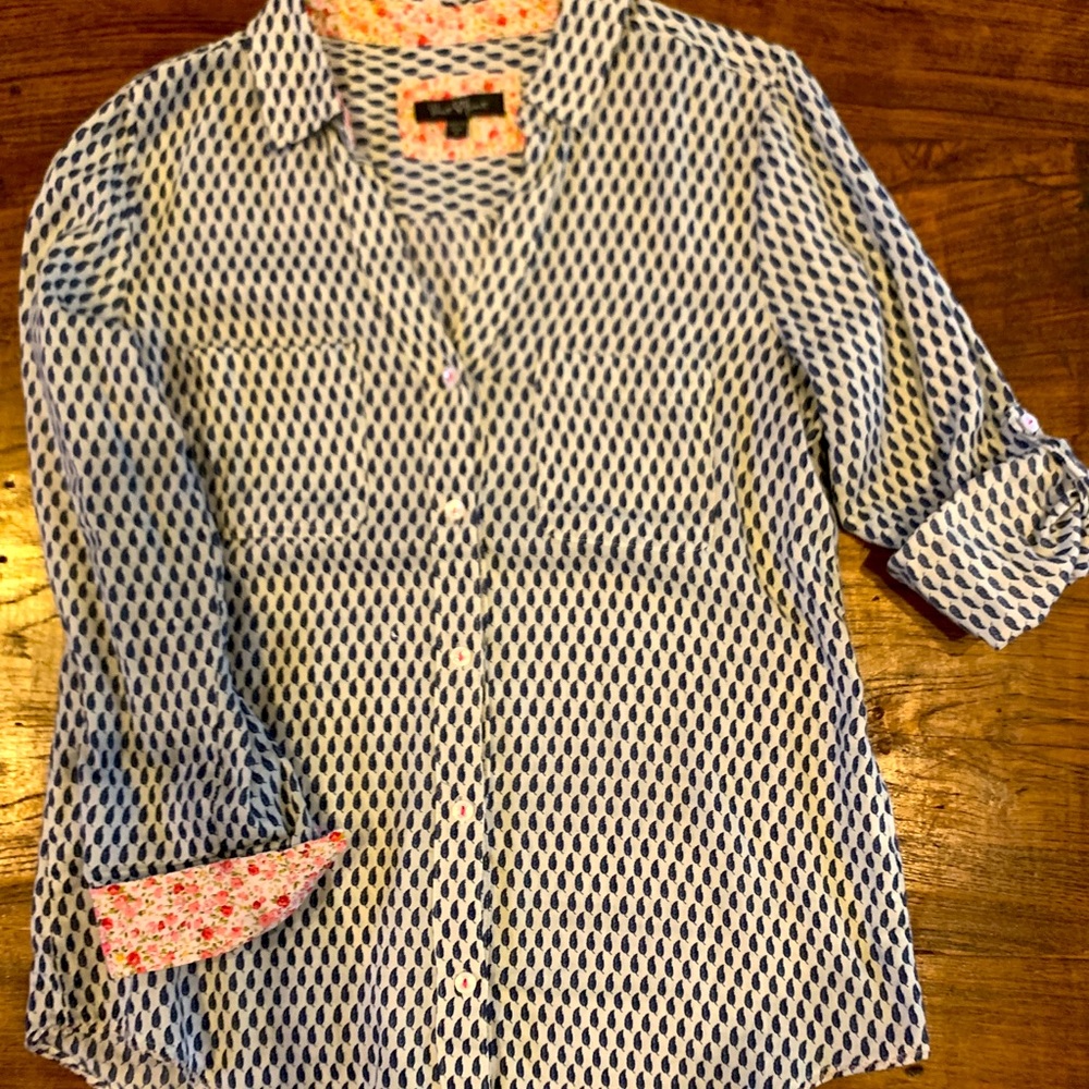 Velvet Heart Paisley long sleeve shirt